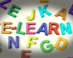 e-learning in magnetic letters
